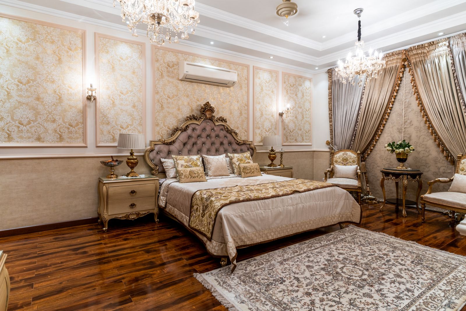 Chambre Lit Double — décoration intérieure