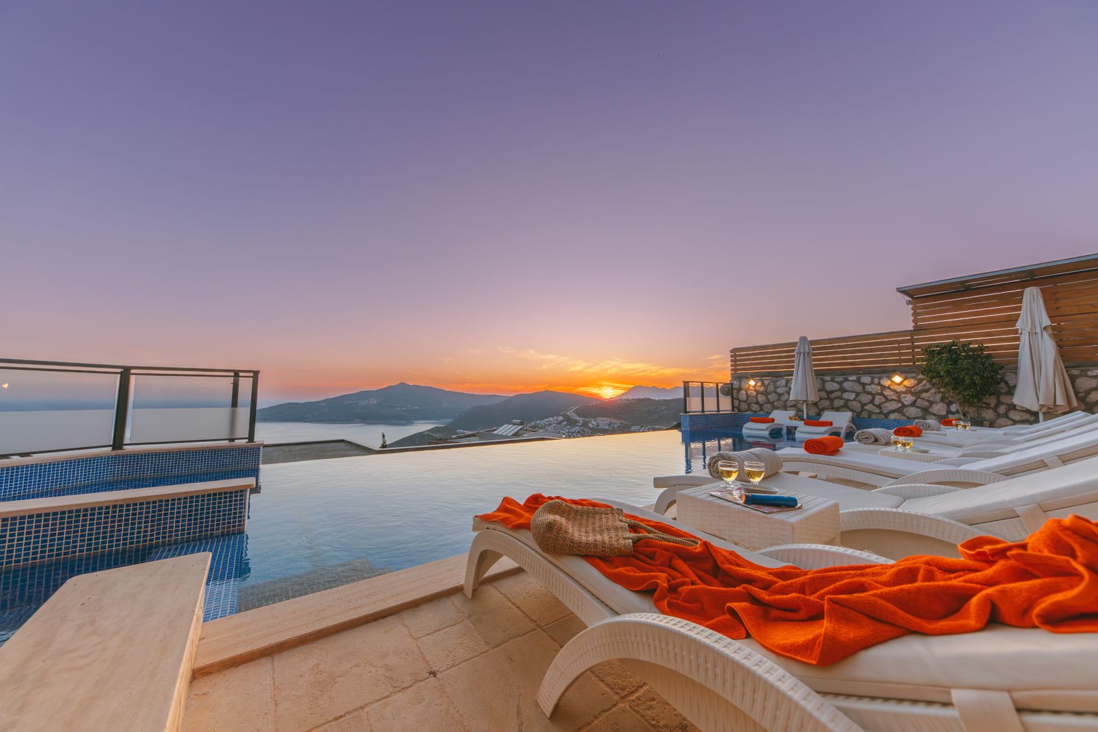 Hotel relaxation area
