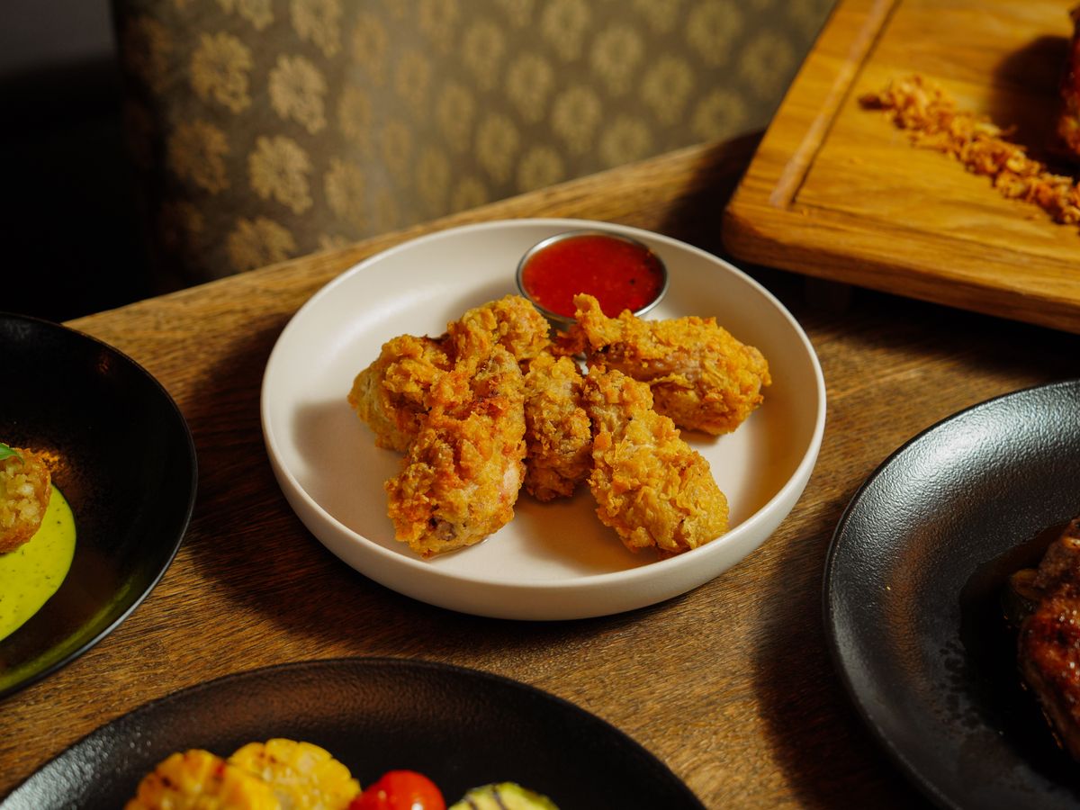 Poulet DG aux légumes et plantains