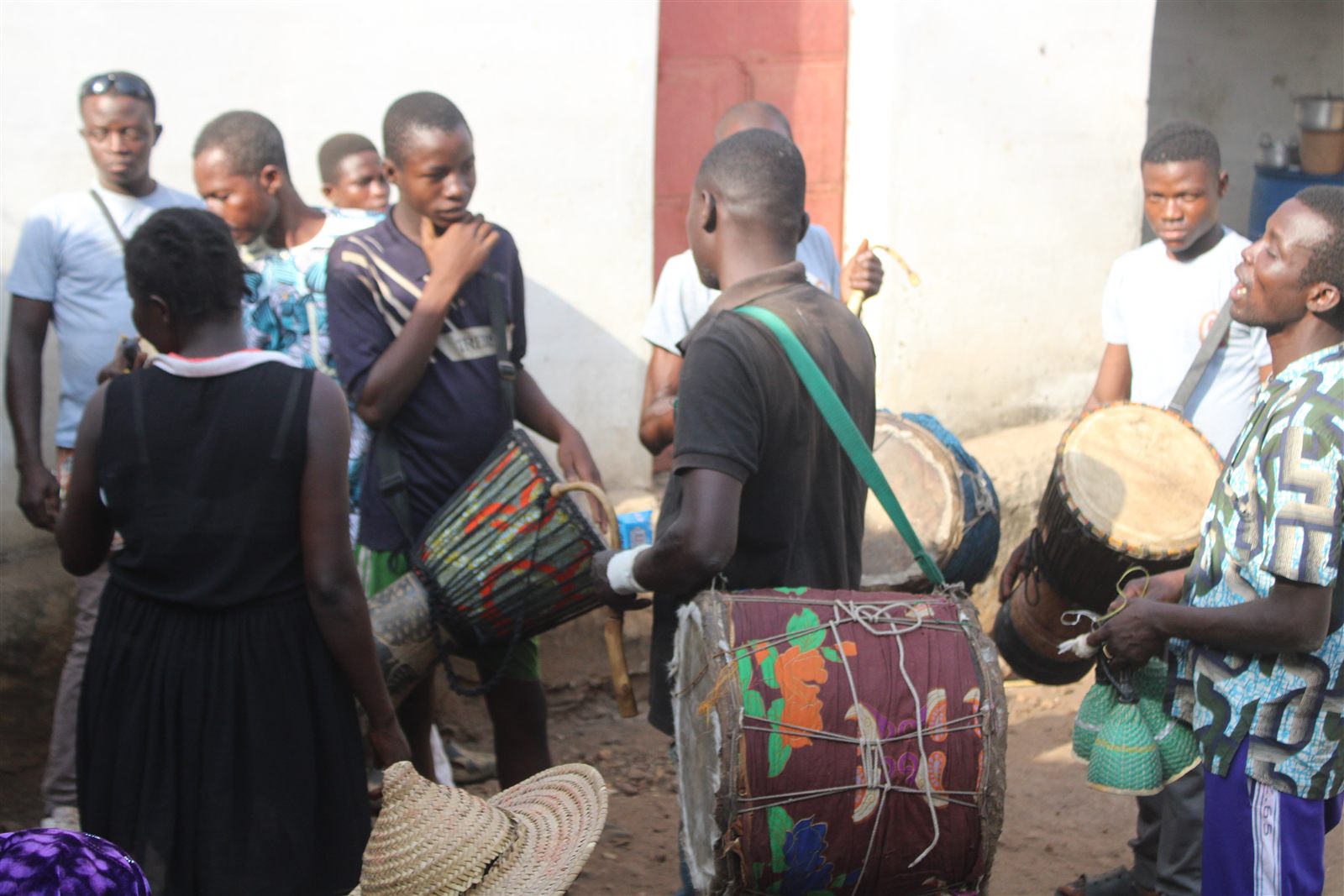 Traditional Kabyè dance for Akpéma