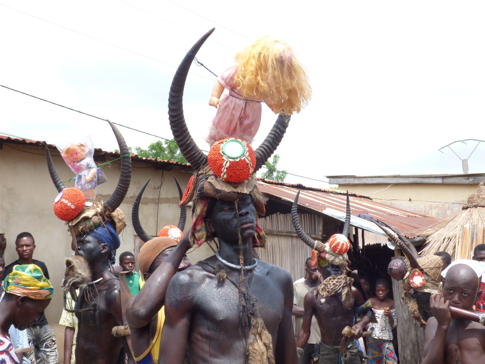 Young Kondona initiate during Evala